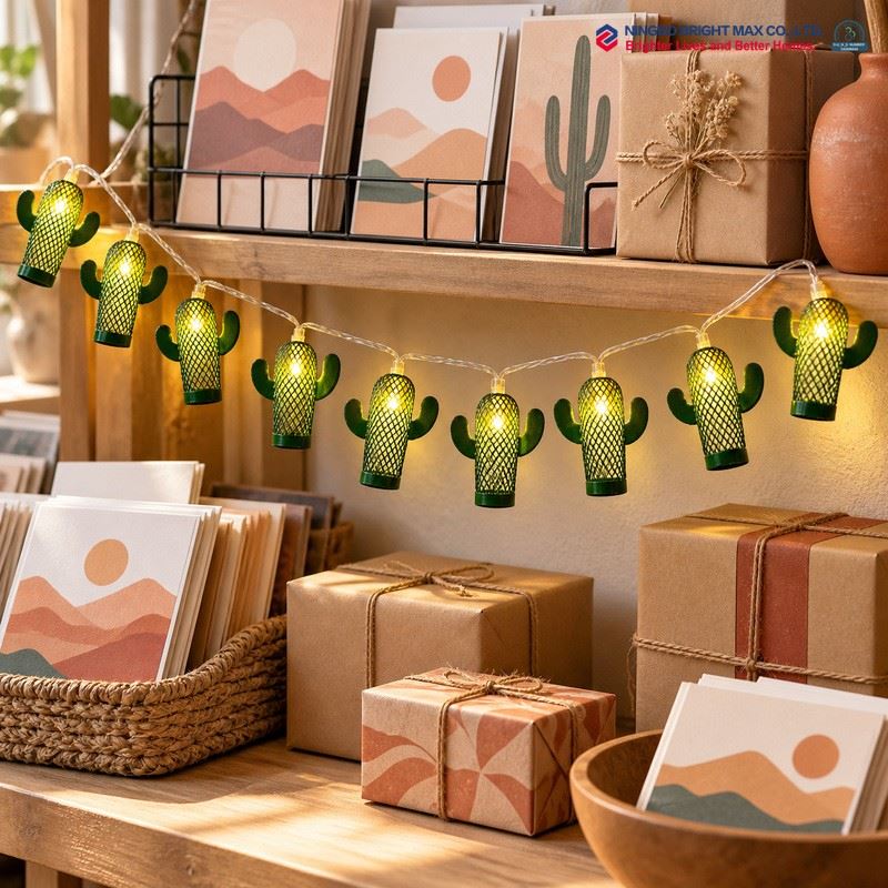 Cactus Gift Display Lights
